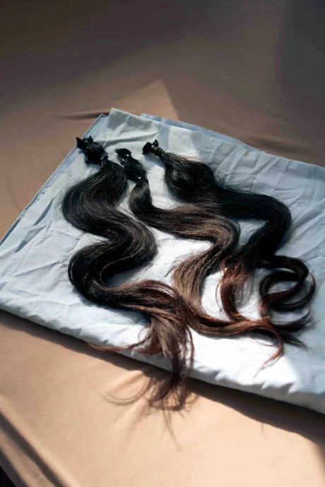 Hair To Donate, 2020,  from the series Come Get Your Honey, 2021