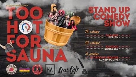 Too hot for sauna _Flyer