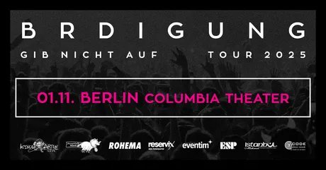 KEY VISUAL BRDIGUNG - GIB NICHT AUF TOUR