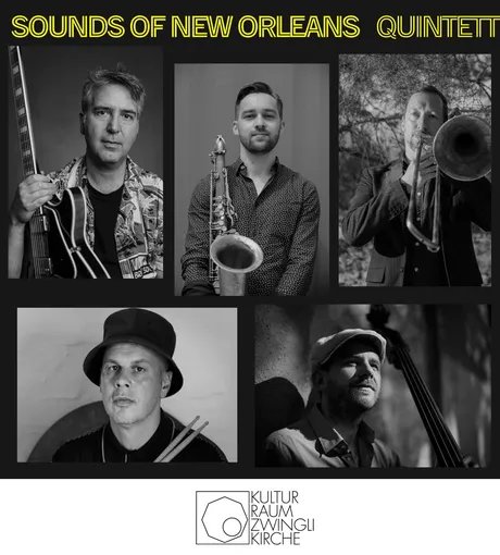 Kulturraum Zwinglikirche Sounds of New Orleans Quintett_Hugo Fernandez jazz