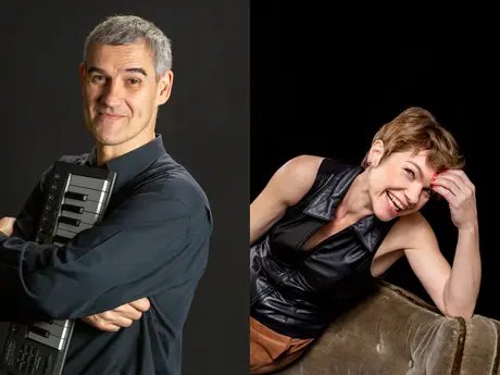 Veranstaltungen in Berlin: Neujahrskonzert 2026 - Antje Rietz & Wolfgang Köhler HEMMUNGSLOS MUSIKALISCH