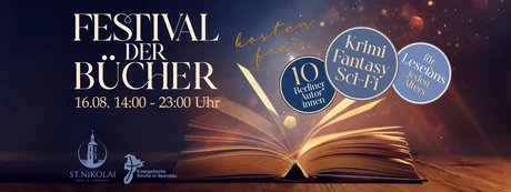 Veranstaltungen in Berlin: Berliner Festival der Bücher in St. Nikolai Spandau