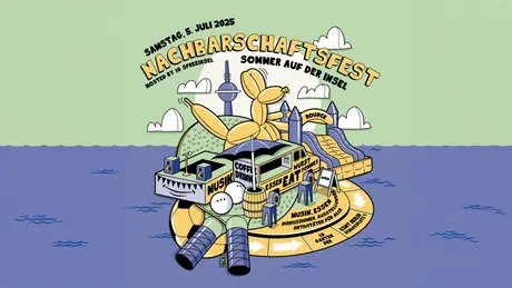VISUAL Neighborhood festival. Summer on the island