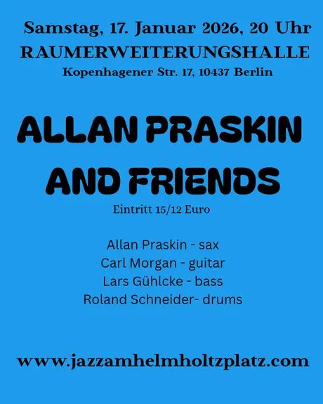 Allan Praskin and Friends - Flyer