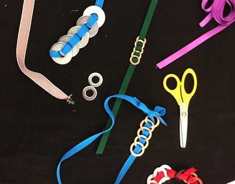 KEY VISUAL bauhaus_werkstatt, Schmuck aus der Eisenwarenabteilung