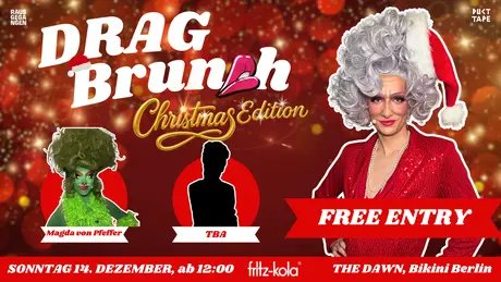 X-MAS DRAG BRUNCH, Key visual