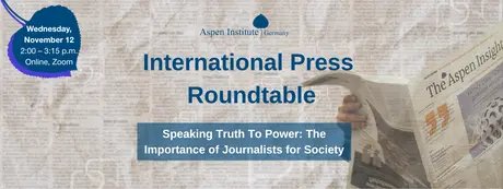 Veranstaltungen in Berlin: Der Macht die Stirn bieten: Die Bedeutung von Journalist*innen für die Gesellschaft