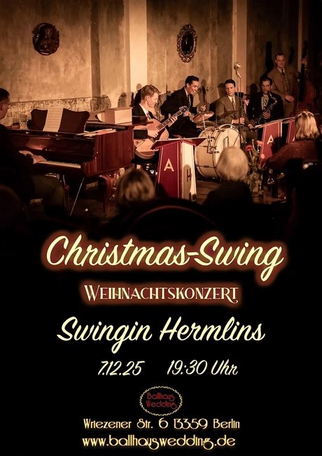 VISUAL Weihnachtskonzert The Swingin‘ Hermlins