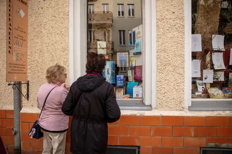 Kunst im Schaufenster