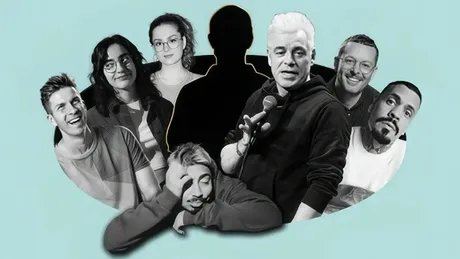 Gruppe von Comedians I Kabarettist:innen