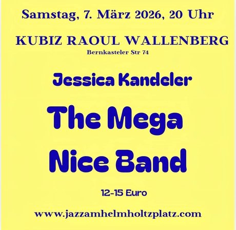VISUAL Jessica Kandeler and The Mega Nice Band