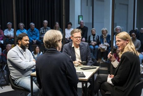 Gesprächsrunde "Mensch, ist das anstrengend" während der Thementage Transformiert euch! 2024