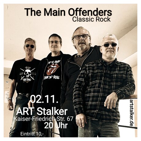 The Main Offenders - Heads down and Rock!