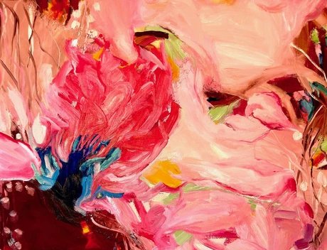 Veranstaltungen in Berlin: "Träume meiner Kindheit“ - abstrakte Malerei von Elzbieta Latacz