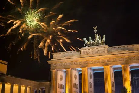 Silvester am Brandenburger Tor