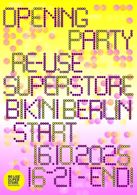 FLYER ReUse Superstore Bikini Berlin