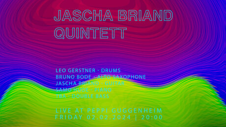 KEY VISUAL Jascha Briand Quintett