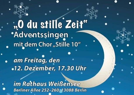 Adventssingen mit dem Chor Stille 10 - Ausschnitt