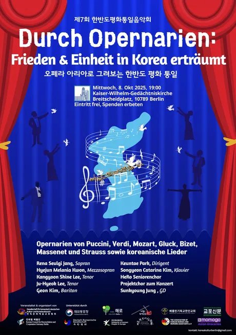 VISUAL Durch Opernarien: Frieden und Einheit in Korea erträumt – 7. Konzert für Frieden in Korea