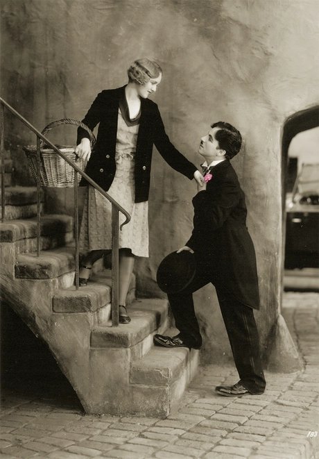 Film Still City Lights von Charlie Chaplin
