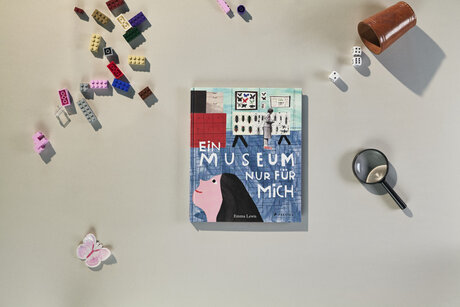 Cover zum Bilderbuch "Ein Museum nur für mich" von Emma Lewis