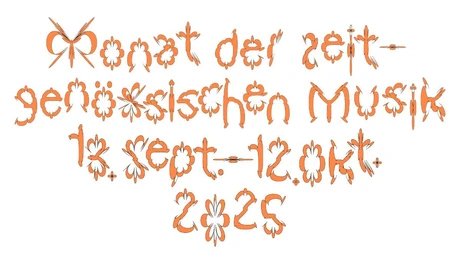 Monat der zeitgenössischen Musik 2025 #9, Key visual