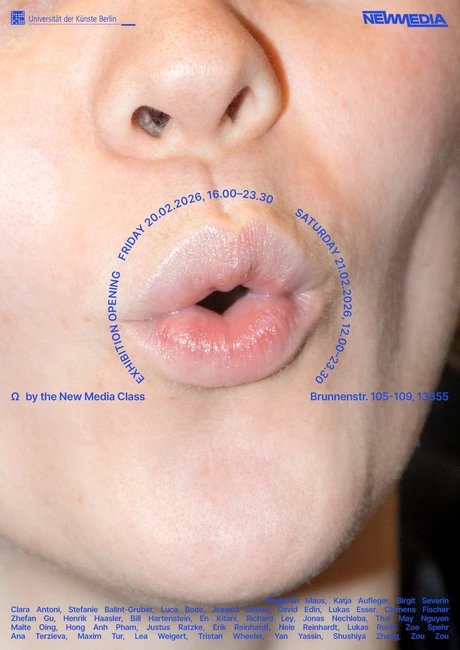 „Ω“ by the New Media Class_Flyer