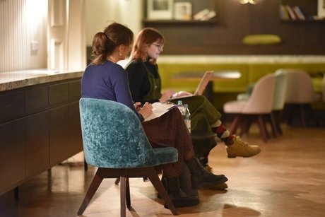 Lesung und Gespräch