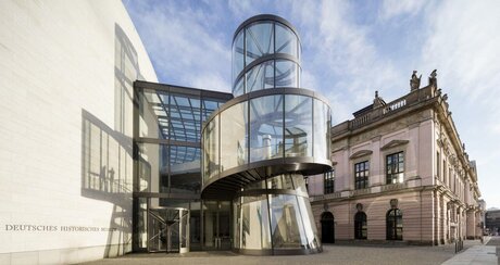 Ausstellungshalle (Pei-Bau), Berlin, Deutsches Historisches Museum, Germany, Außenaufnahme