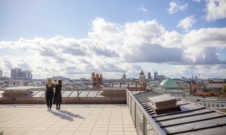 Blick von der Dachterrasse