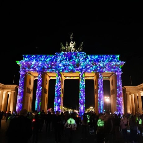 Illumination zum  Festival of Lights, Berlin