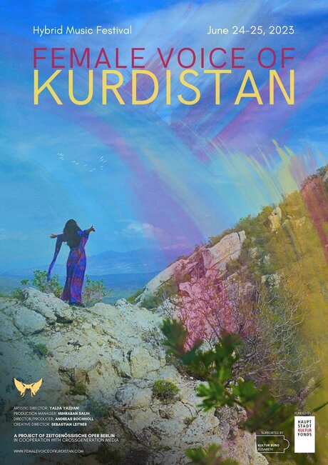 POSTER FEMALE VOICE OF KURDISTAN - Ein hybrides Musikfestival