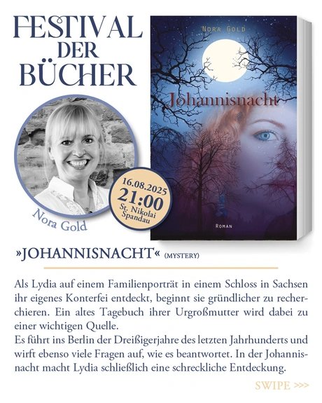Veranstaltungen in Berlin: Berliner Festival der Bücher in St. Nikolai Spandau