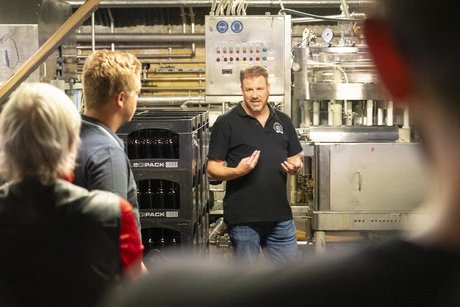 Die Flaschenabfüllung ist ein wichtiger Teil der Produktion