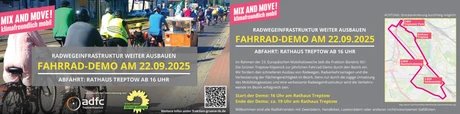 Fahrrad Demo_Flyer
