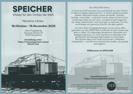 SPEICHER-Einladung