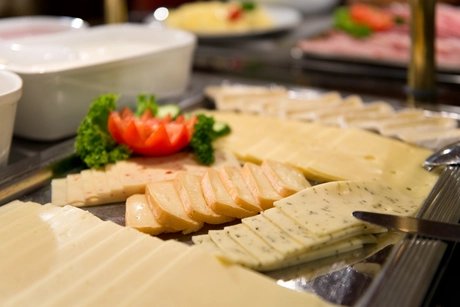 Frühstücksbuffet Hotel Allegra in Berlin Mitte