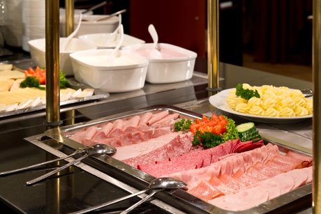 Frühstücksbuffet Hotel Allegra in Berlin Mitte