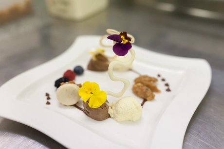 Desservariation im Restaurant ALvis