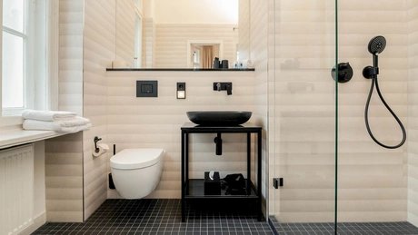 Gästehaus Blumenfisch Badezimmer