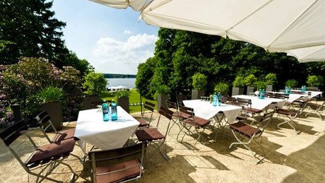 Gästehaus Blumenfisch Terrasse