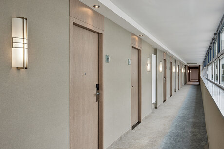 Korridor - Hotelzimmer
