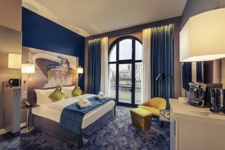 Privlegezimmer mit einem Queensizebett
