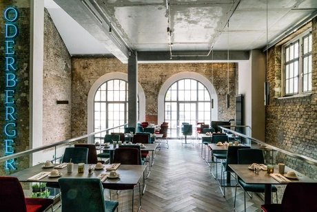 Restaurant Oderberger im ehemaligen Heizkraftwerk