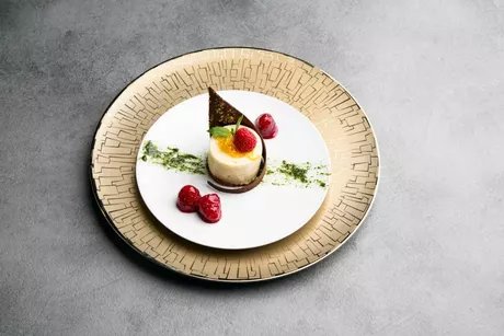 Berliner Luft - Desserkreation von Küchenchef Mathias Schmidt