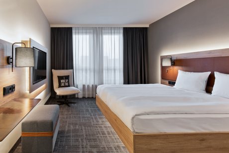 Doppelzimmer Moxy Berlin Humboldthain Park
