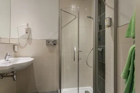 Badezimmer im Hotel Allegra in Berlin Mitte