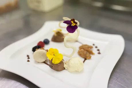 Desservariation im Restaurant ALvis