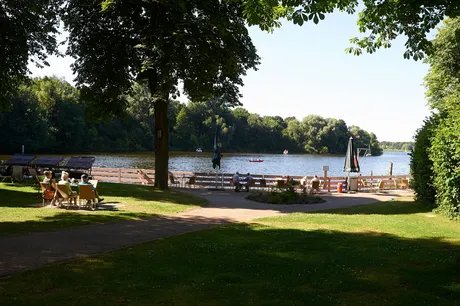 Gartenblick zur Havel