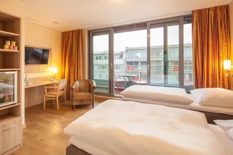 Deluxe Doppelzimmer mit Balkon und Air Condition